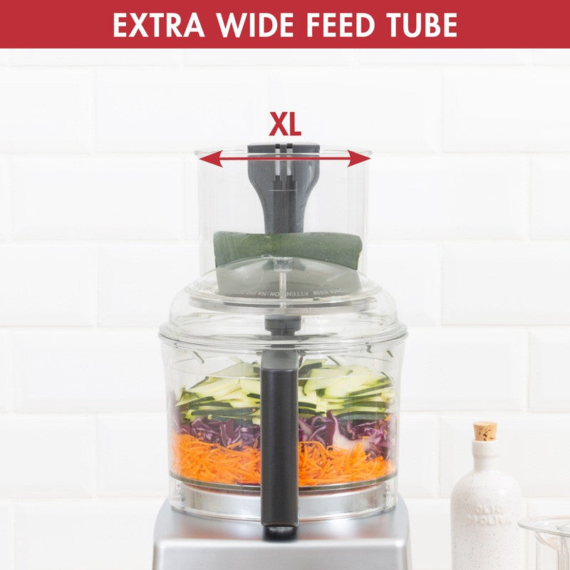 Magimix 3200XL 18371 2.6 Litre Food Processor With 9 Accessories - Stainless Steel
