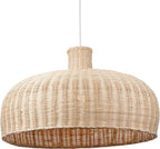 Pacific Caswell Natural Rattan Dome Pendant 33-074