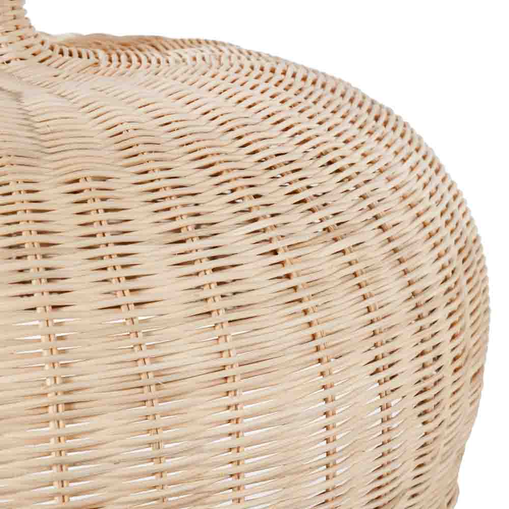 Pacific Caswell Natural Rattan Dome Pendant 33-074