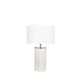 Haley Washed Wood Table Lamp with Shade