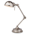 Beau Brushed Steel Table Lamp