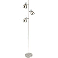 Vogue Brushed Steel Floor Lamp