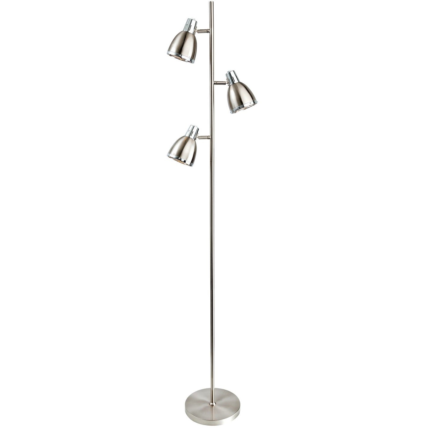 Vogue Brushed Steel Floor Lamp