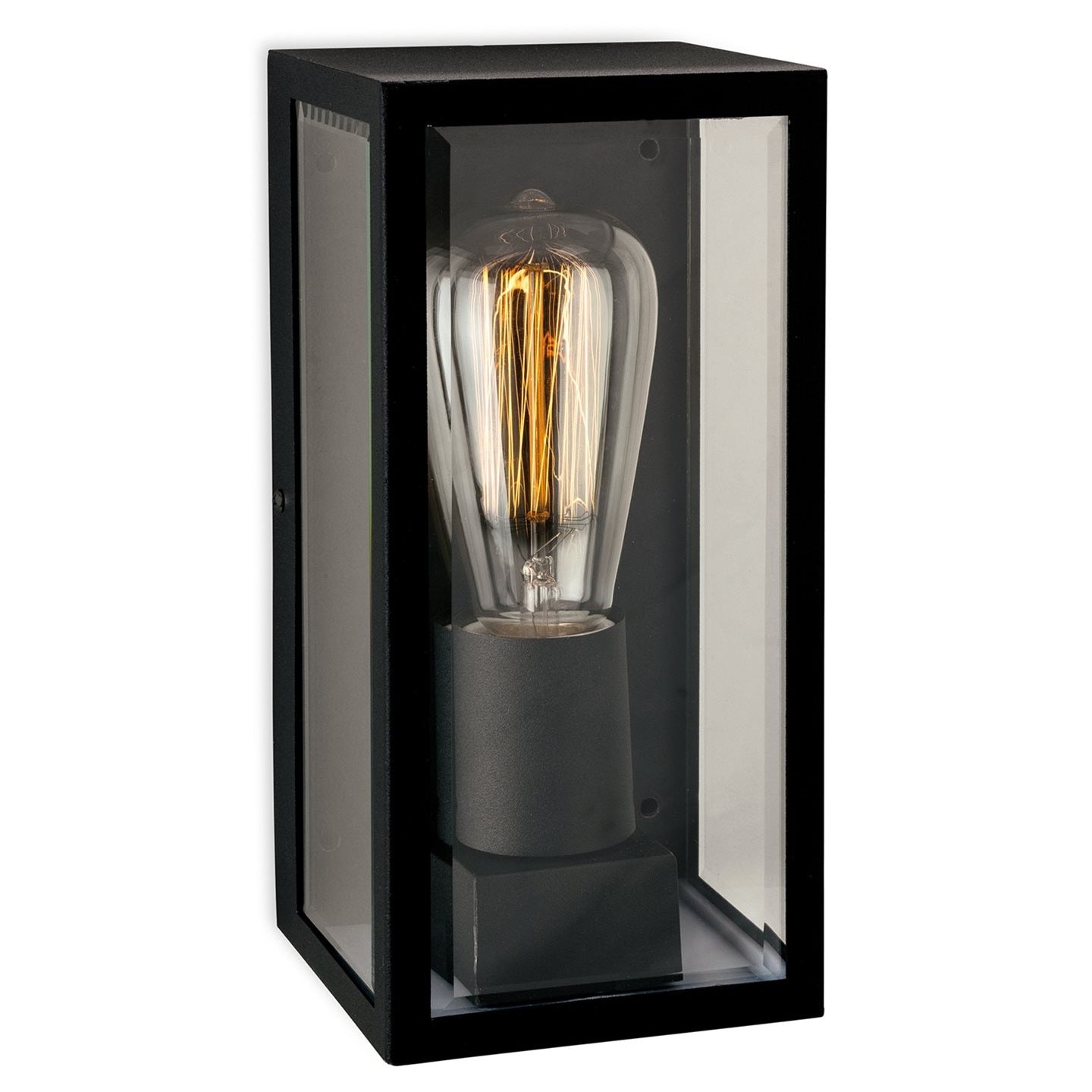 Dallas Black Exterior Wall Light