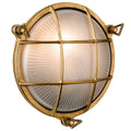 Nautic Exterior Brass Wall/Ceiling Light