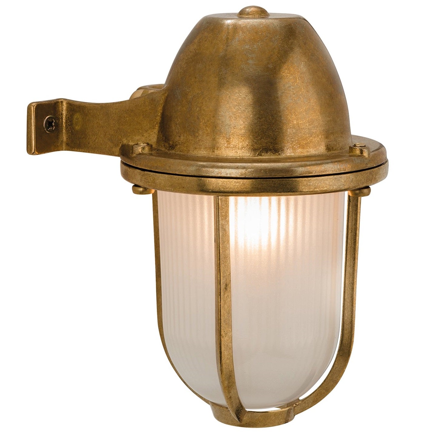 Nautic Exterior Brass Wall Light