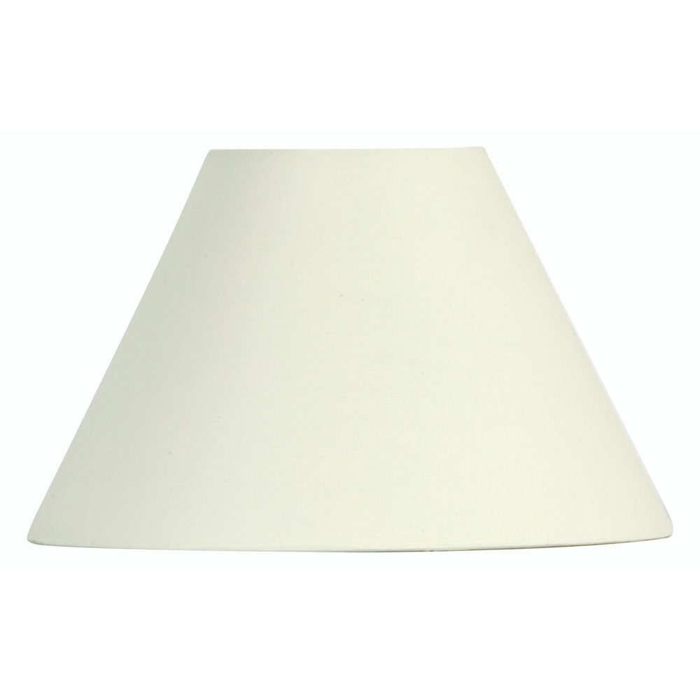 20" <br> Cream Coolie Shade