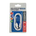 Micro USB To USB Charging & Data Transfer Cable (Sync & Charge)