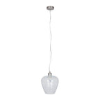 Pacific Almada Textured Clear Glass Electrified Pendant 35-223-K