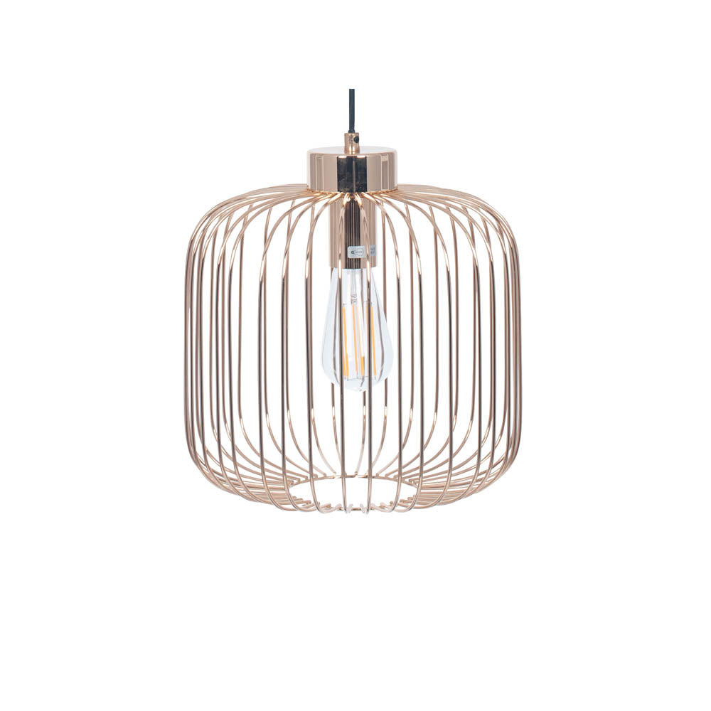 Pacific Dania French Gold Metal Wire Pendant 35-225