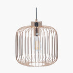 Pacific Dania French Gold Metal Wire Pendant 35-225