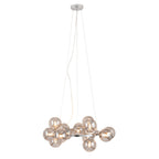 Pacific Vecchio Lustre Glass Ball and Gold Metal Pendant 35-284