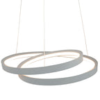 Pacific Neptune Grey LED Ring Pendant 35-293