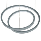 Pacific Neptune Grey LED Ring Pendant 35-293