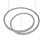 Pacific Neptune Grey LED Ring Pendant 35-293