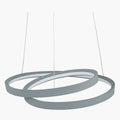Pacific Neptune Grey LED Ring Pendant 35-293