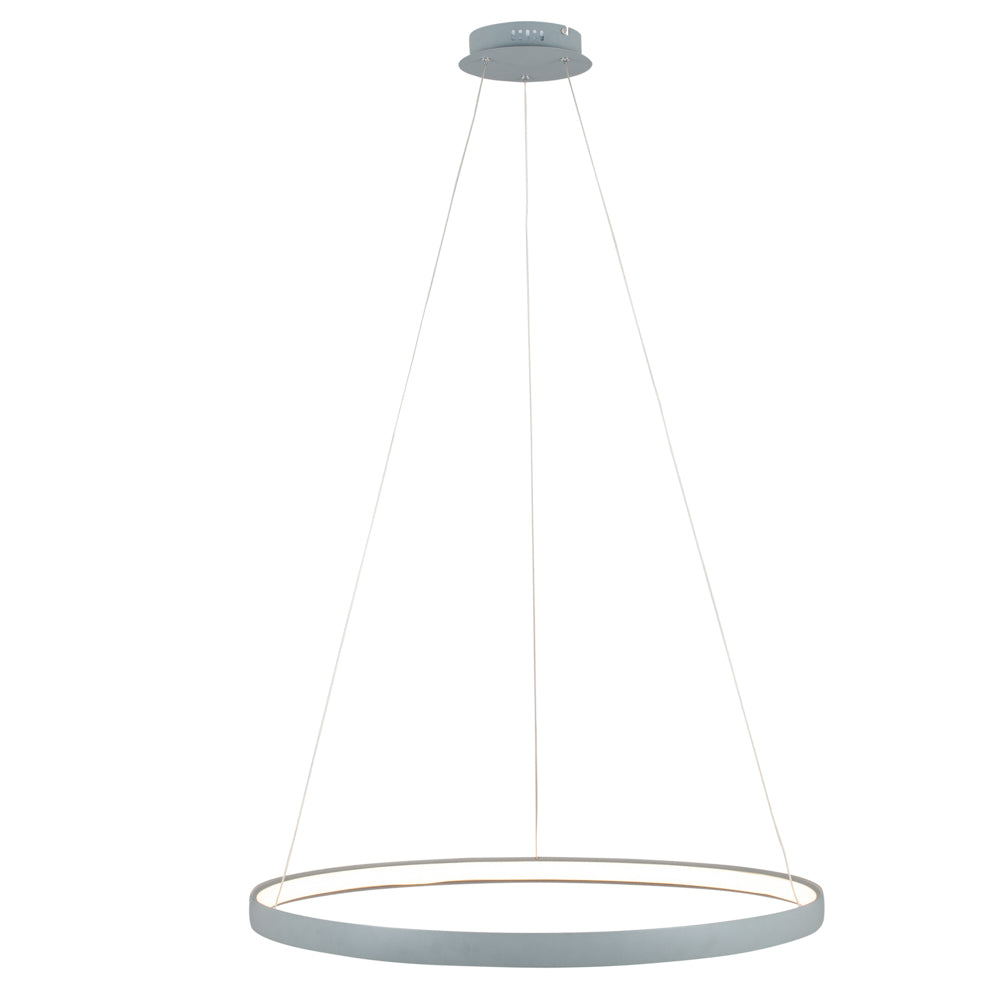 Pacific Orion Grey LED Round Pendant 35-294