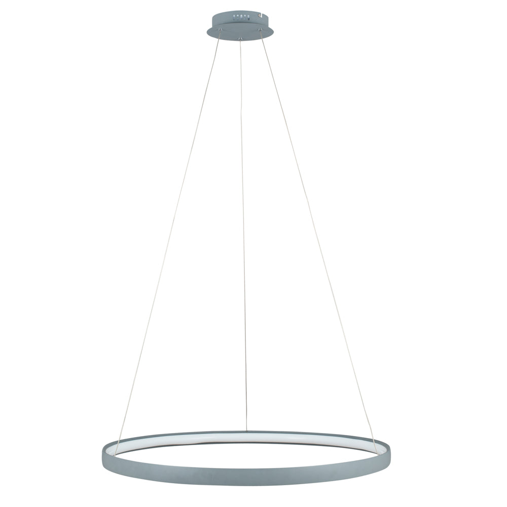 Pacific Orion Grey LED Round Pendant 35-294