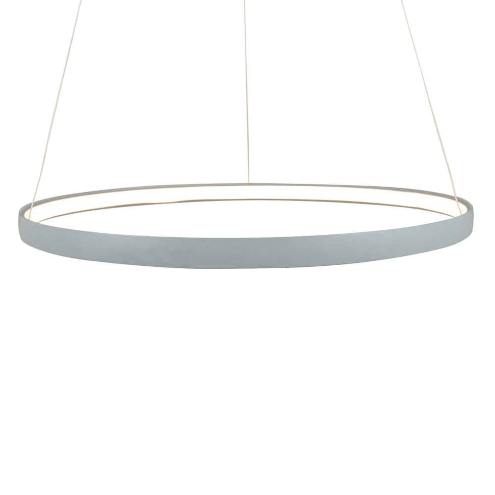 Pacific Orion Grey LED Round Pendant 35-294