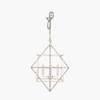 Pacific Sirius Antique Silver Metal Multi Arm Cube Pendant 35-332