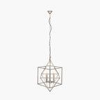 Pacific Sirius Antique Silver Metal Multi Arm Cube Pendant 35-332