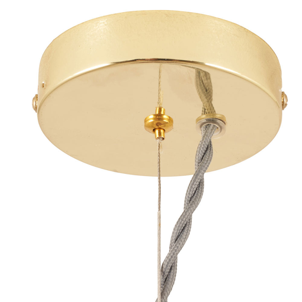 Pacific Anke Matt Mulberry Domed Metal Pendant 35-374
