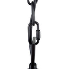 Pacific Anis Black Metal 4 Light Cube Pendant 35-398