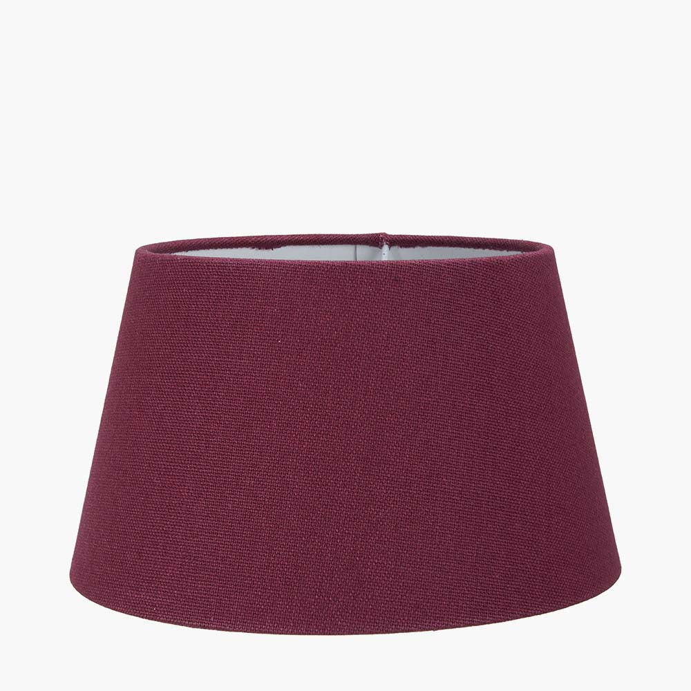 Pacific Winston 40cm Mulberry Handloom Tapered Cylinder Shade 36-001-16RD