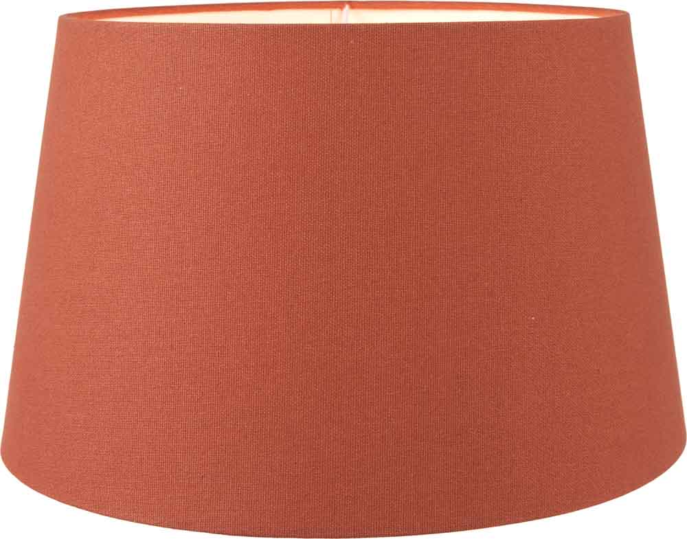 Pacific Winston 25cm Tobacco Handloom Tapered Cylinder Shade 36-001-10TO