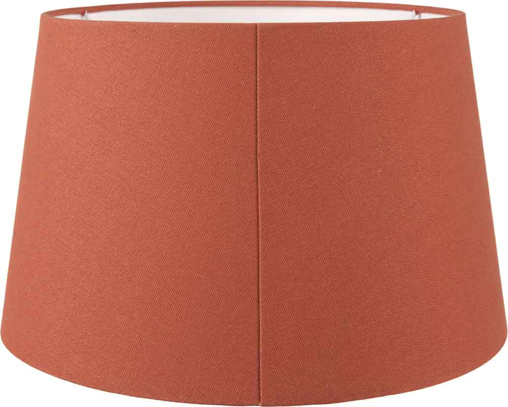 Pacific Winston 25cm Tobacco Handloom Tapered Cylinder Shade 36-001-10TO
