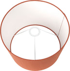 Pacific Winston 25cm Tobacco Handloom Tapered Cylinder Shade 36-001-10TO