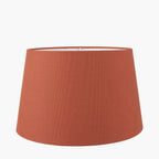 Pacific Winston 20cm Tobacco Handloom Tapered Cylinder Shade 36-001-8TO