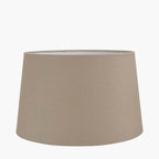 Pacific Winston 25cm Taupe Handloom Tapered Cylinder Shade 36-001-10TA