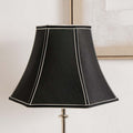 Pacific Lyla 45cm Black Polysilk Bowed Shade 36-016-18BK