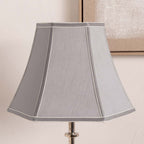Pacific Lyla 25cm Steel Grey Polysilk Bowed Shade 36-016-10SG