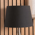 Pacific Adelaide 25cm Black Tapered Poly Cotton Shade 36-017-10BK