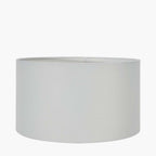 Pacific Harry 45cm Ivory Poly Cotton Cylinder Drum Shade 36-018-18IV