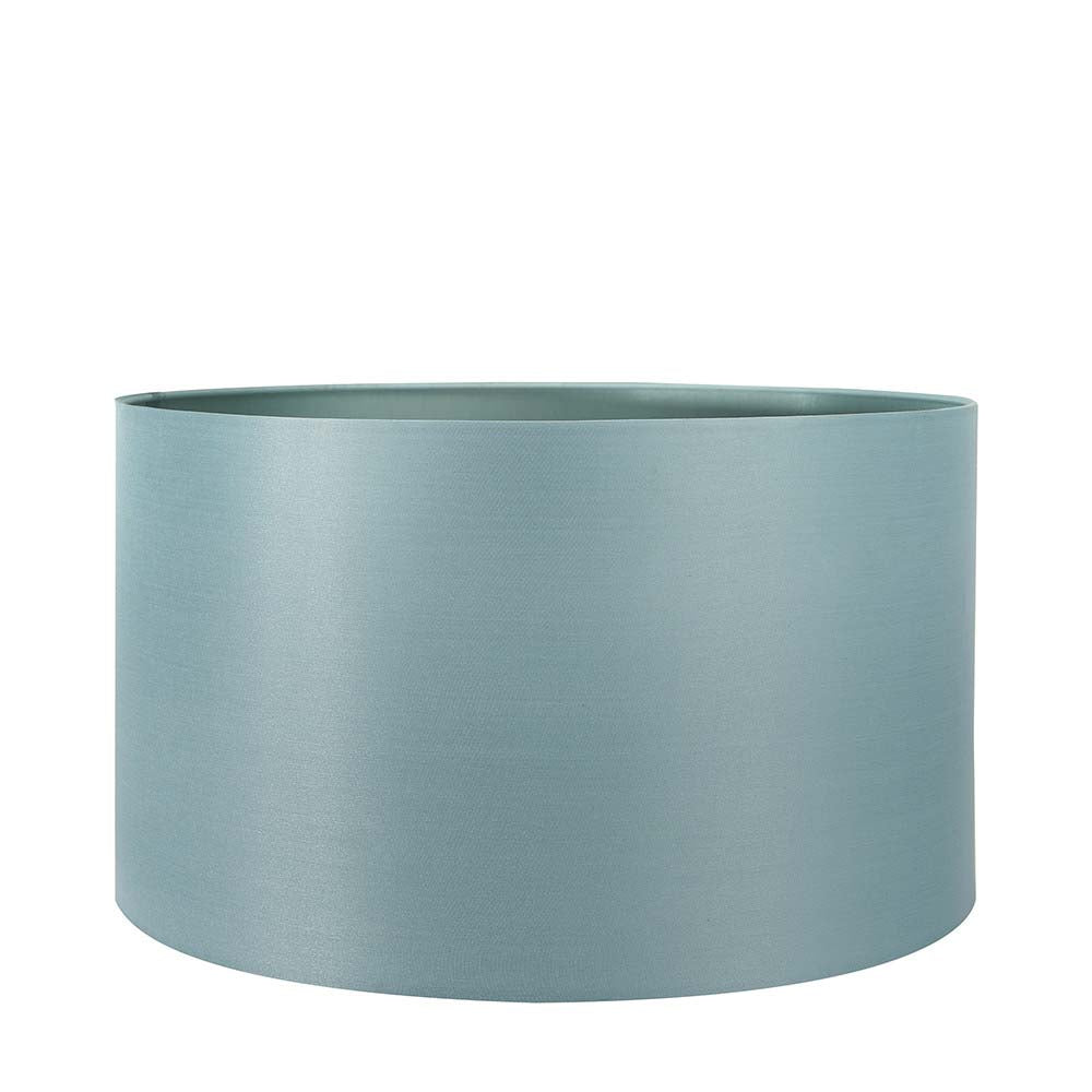 Pacific Zara 40cm Duck Egg Silk Cylinder Drum Shade 36-019-16DE