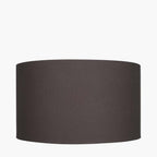 Pacific Henry 30cm Grey Handloom Cylinder Shade 36-025-12GY