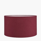 Pacific Henry 40cm Mulberry Handloom Cylinder Shade 36-025-16RD