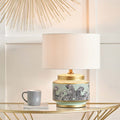 Pacific Henry 35cm Mulberry Handloom Cylinder Shade 36-025-14RD