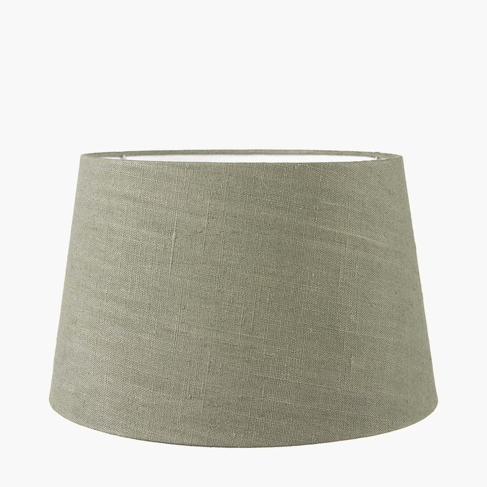 Pacific Milos 35cm Pistachio Green Linen Tapered Shade 36-031-14PG