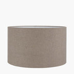 Pacific Edward 45cm Natural Linen Cylinder Shade 36-032-18NL