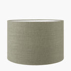 Pacific Edward 50cm Pistachio Green Linen Cylinder Shade 36-032-20PG