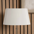 Pacific Martha 25cm Cream Oval Polysilk Tapered Shade 36-036-10CR