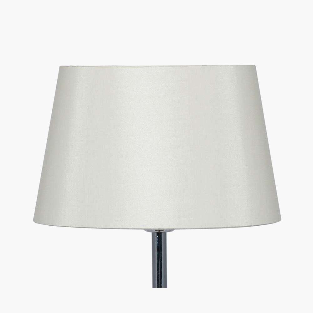 Pacific Martha 30cm Cream Oval Polysilk Tapered Shade 36-036-12CR