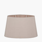 Pacific Martha 35cm Taupe Oval Ellipse Polysilk Tapered Shade 36-036-14TA