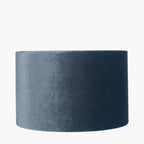 Pacific Bow 40cm Slate Velvet Cylinder Shade 36-041-16SL