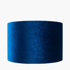 Pacific Bow 45cm Sapphire Velvet Cylinder Shade 36-041-18SP
