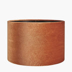 Pacific Bow 45cm Tobacco Velvet Cylinder Shade 36-041-18TO